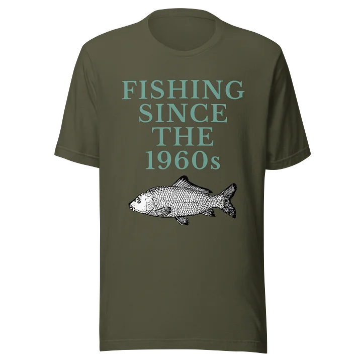 Fishing Since The 1960s T-Shirt (Khaki) product image (1)