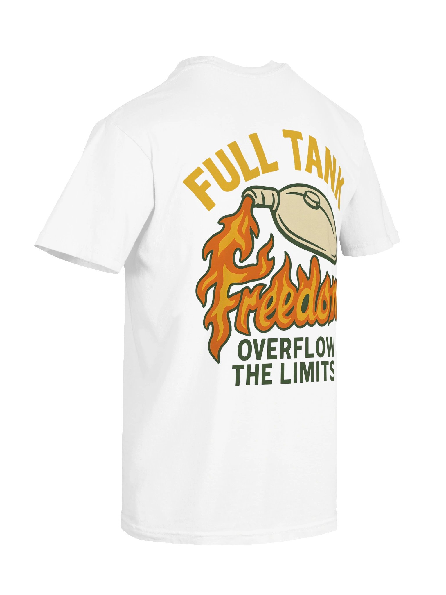 Full Tank Freedom Motorcycle T-Shirt product image (4)