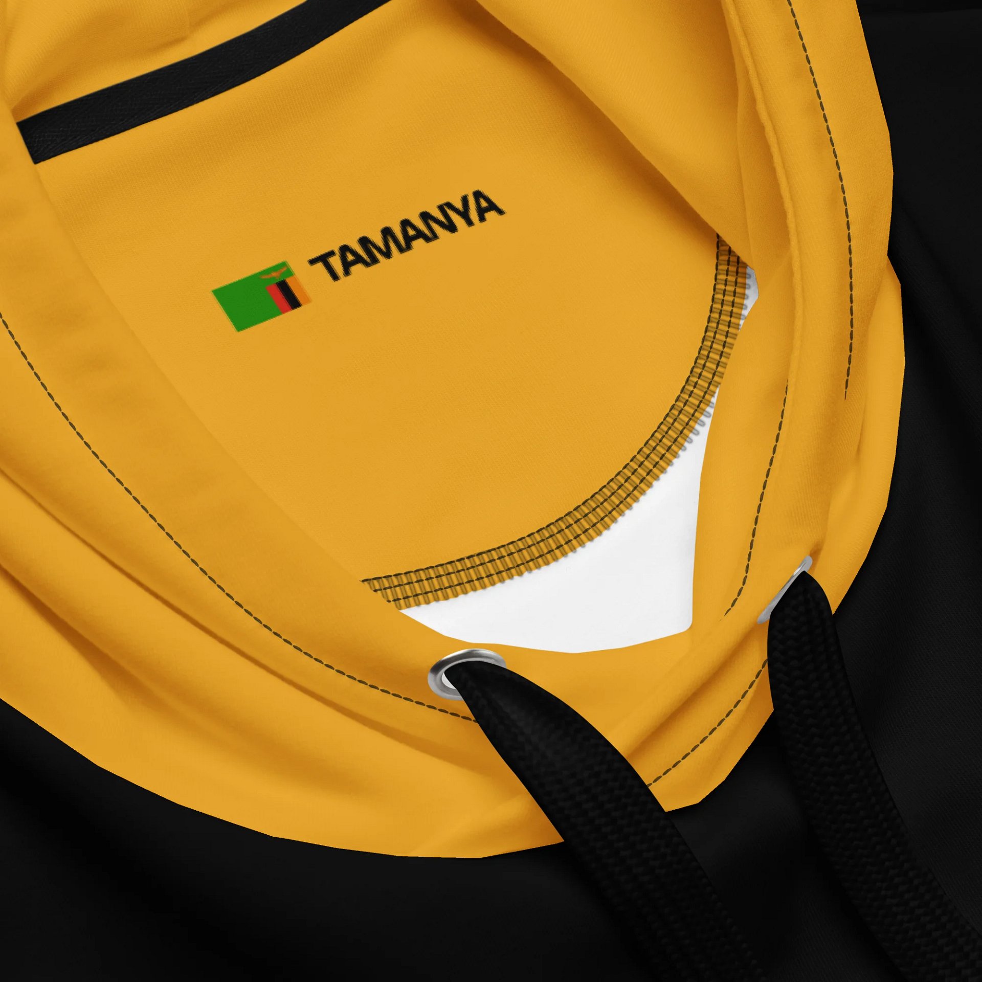 Tamanya - Black Hoodie Personalized product image (4)