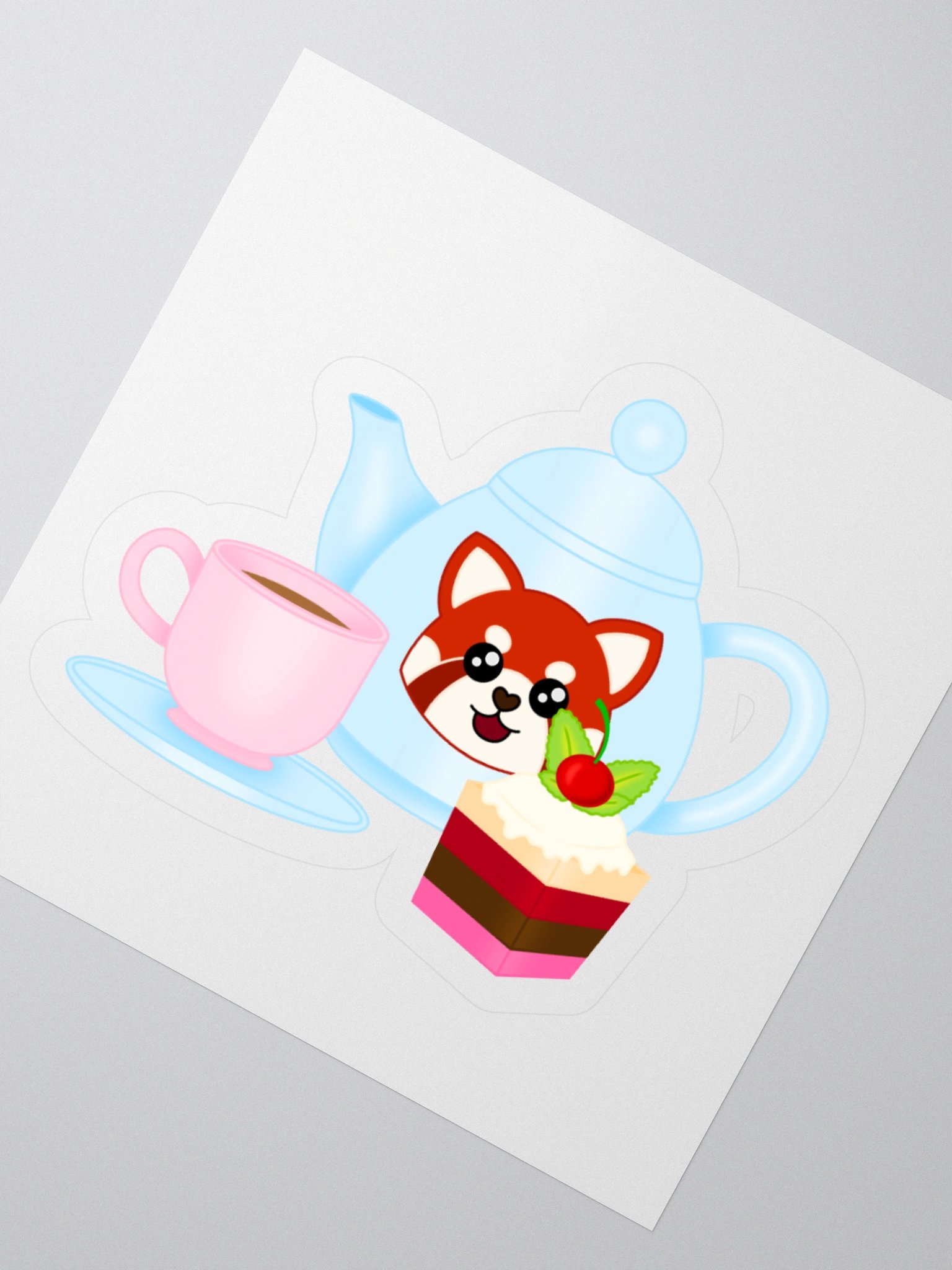 Tea and Treat Sticker product image (2)