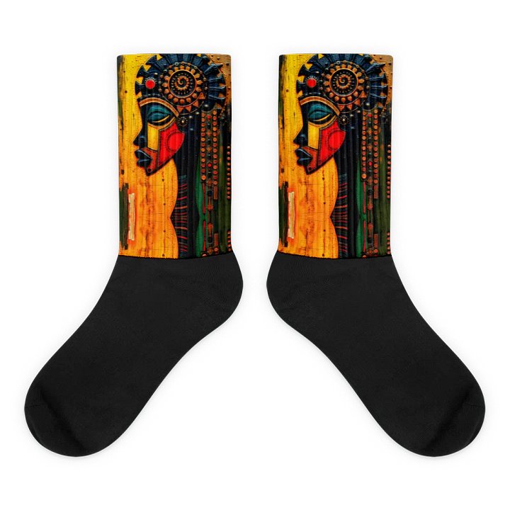 "I Am Powerful" Painted Socks product image (2)