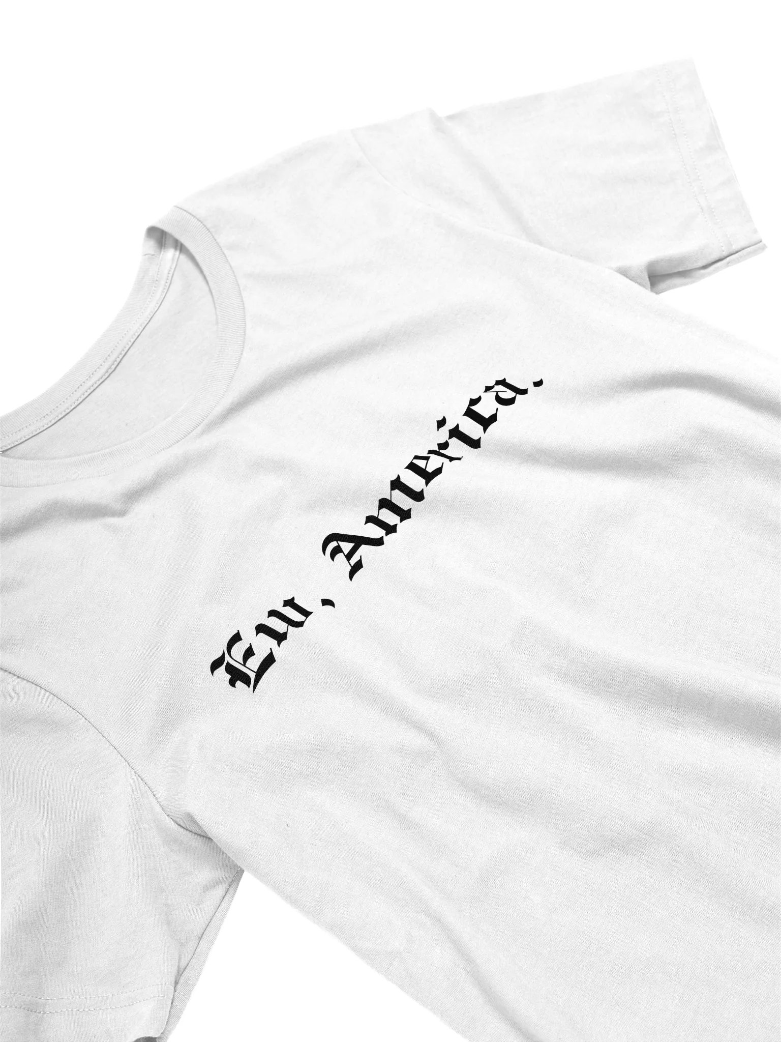 Ew, America. Old English Supersoft T-shirt product image (2)