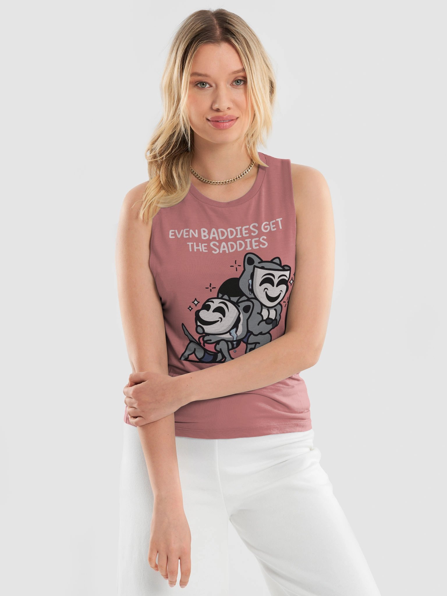 Baddies Get Saddies Women's Tank Top product image (3)