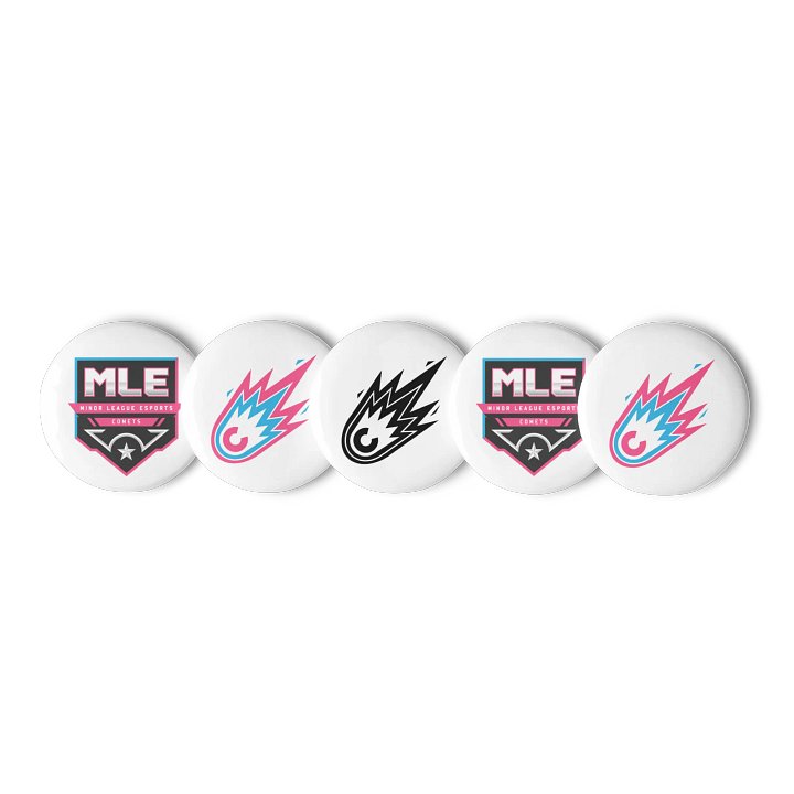 Comets Pin Button Set product image (1)