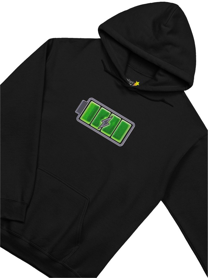 Battery Charge Green (Hoodie) product image (2)