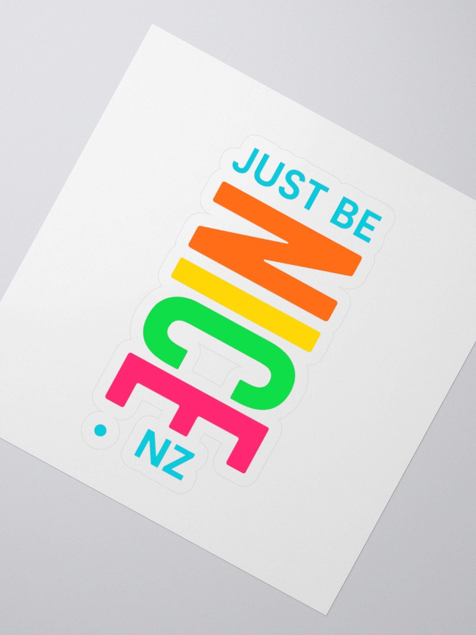 Just Be Nice Stickers product image (2)