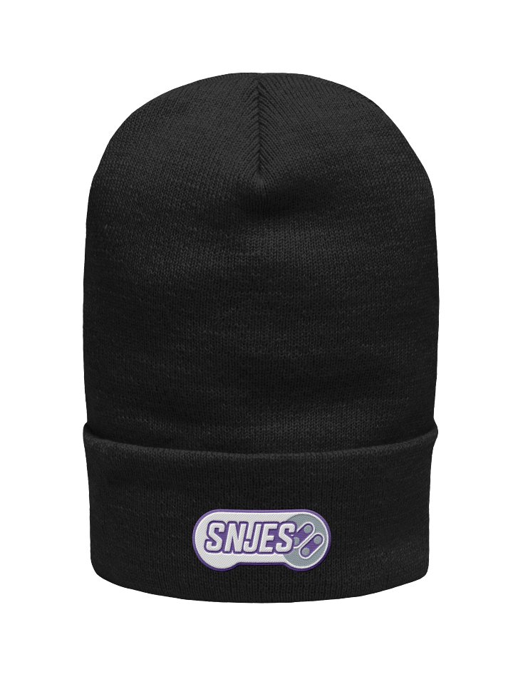 Retro SNJES Controller Cuffed Beanie product image (1)