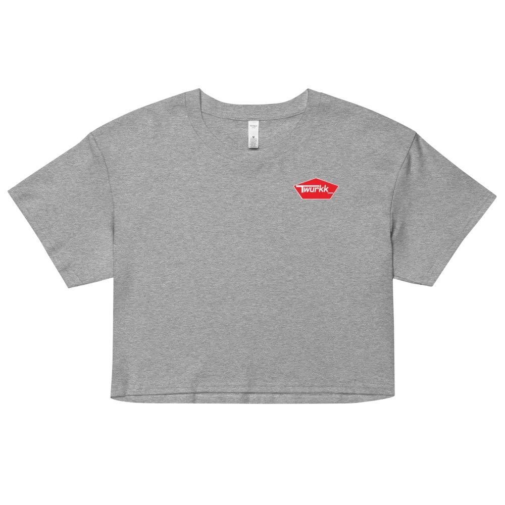 Women's Premium Crop Top (TWURKK LOGO) product image (6)