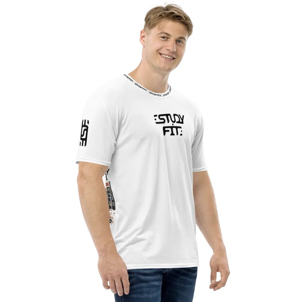 Study Fit and other urban elements White Tee product image (3)