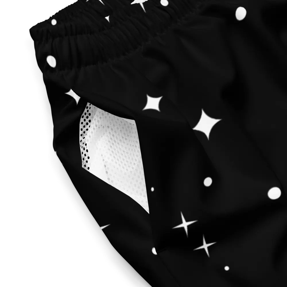 Starry Night All-Over Swim Trunks product image (4)