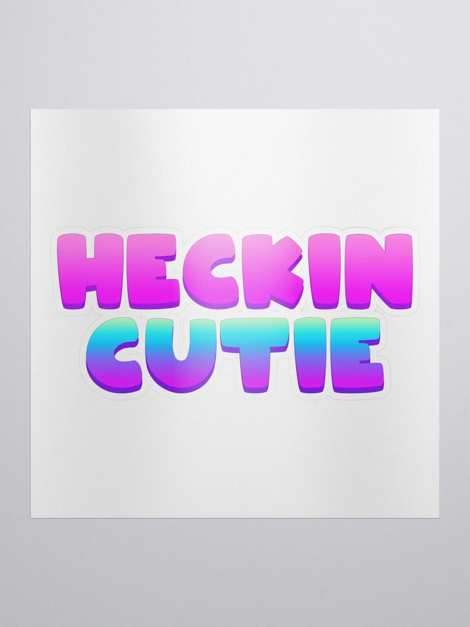 Heckin Cutie Sticker product image (1)