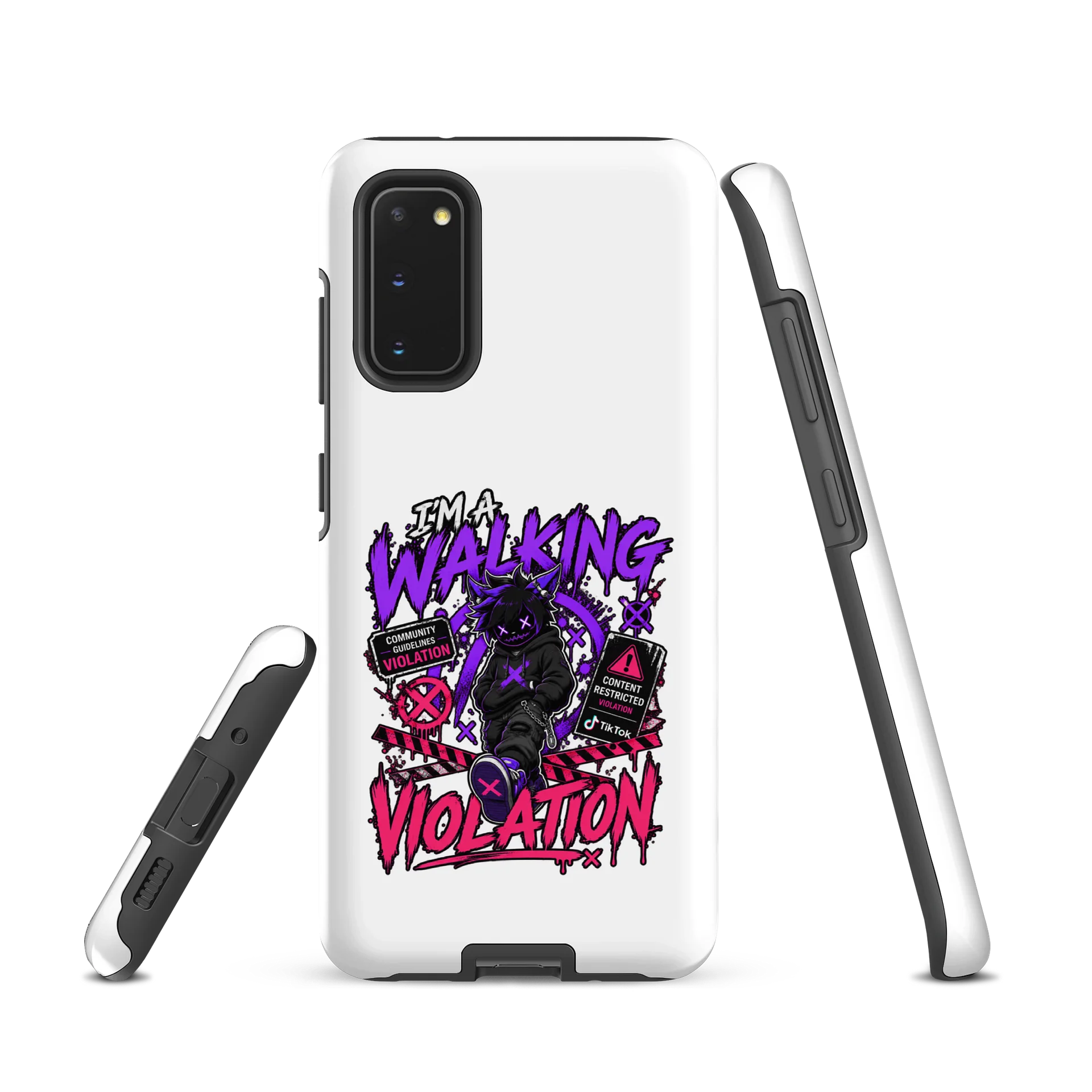 I’m a Walking Violation Samsung Tough Case product image (1)