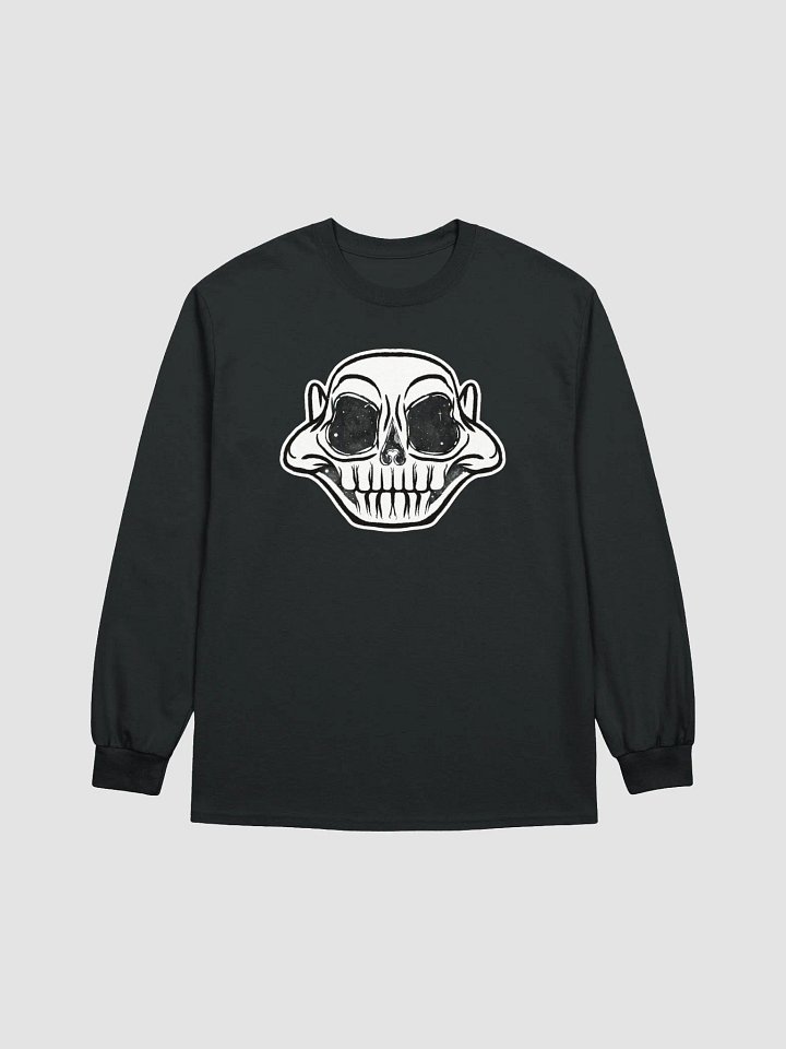 Grinning Skull Graphic Long Sleeve Tee product image (1)