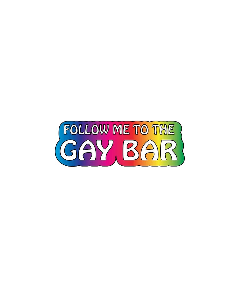 Follow Me to the Gay Bar - Magnet product image (1)