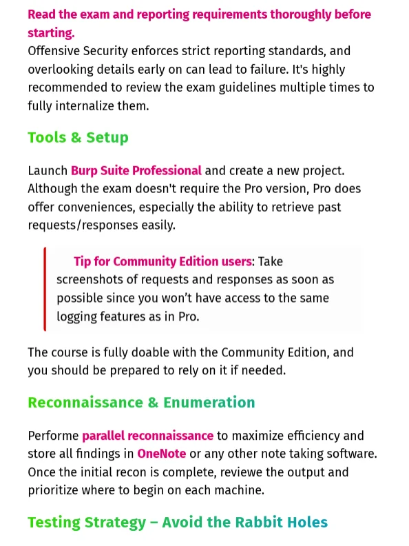 Offensive Security Web Assessor (OSWA) Study Notes (Unofficial) product image (2)