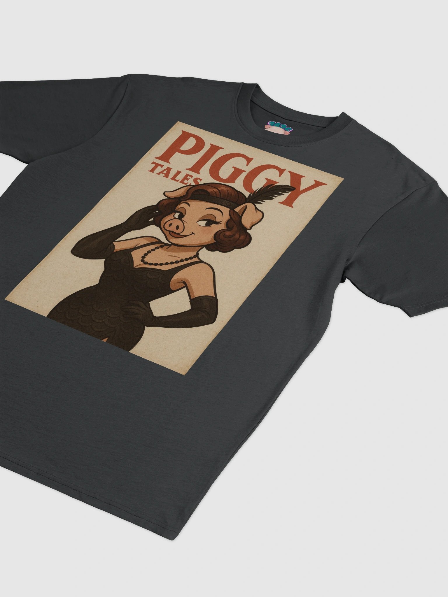 Classy 1930's Piggy Tee product image (8)