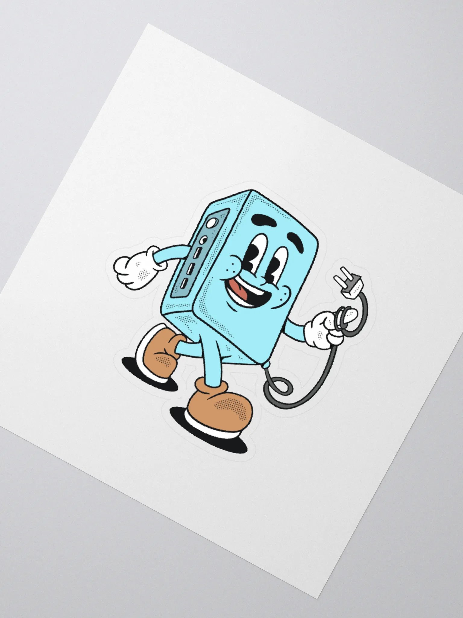 Retro Mini PC Sticker product image (2)