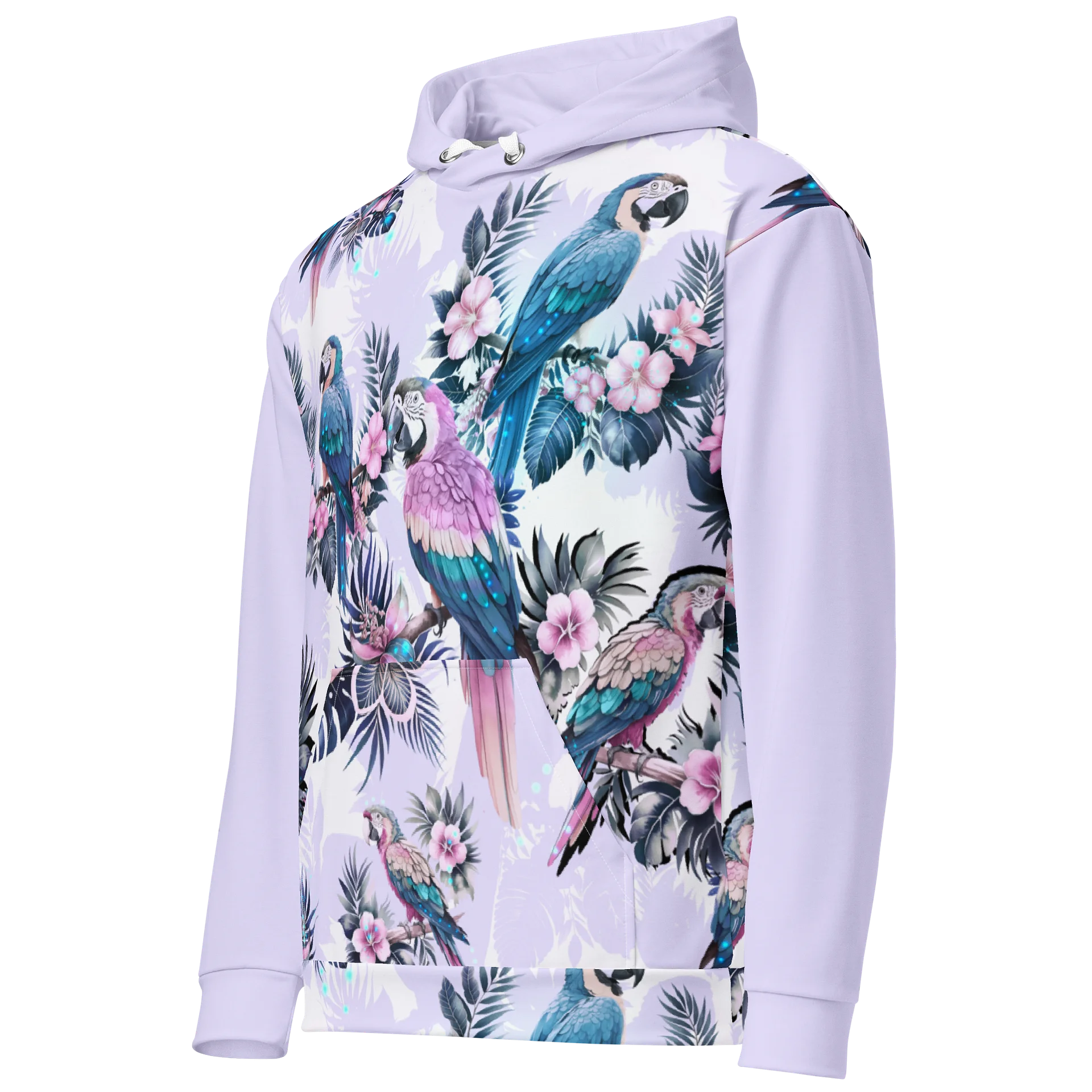 Elysian Birds-cotton hoodie product image (6)