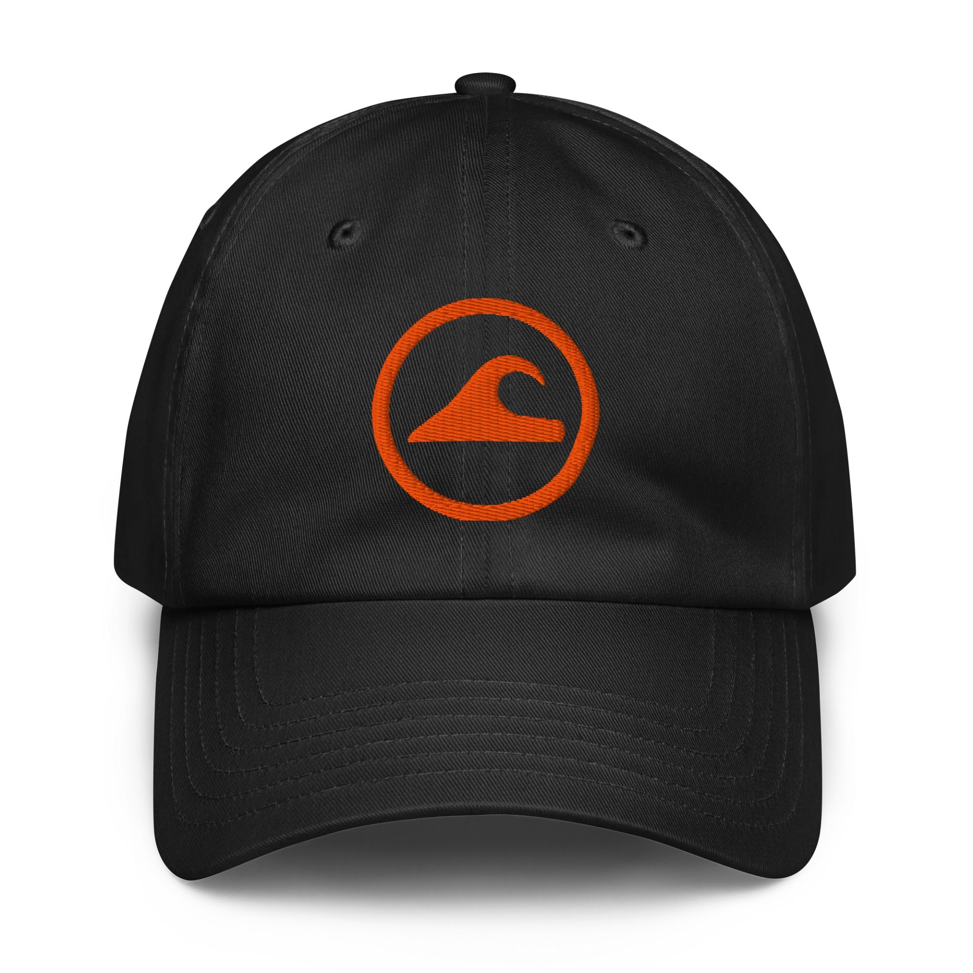Embroidered Wave Rider Under Armor Dad Hat (Citrus) product image (1)