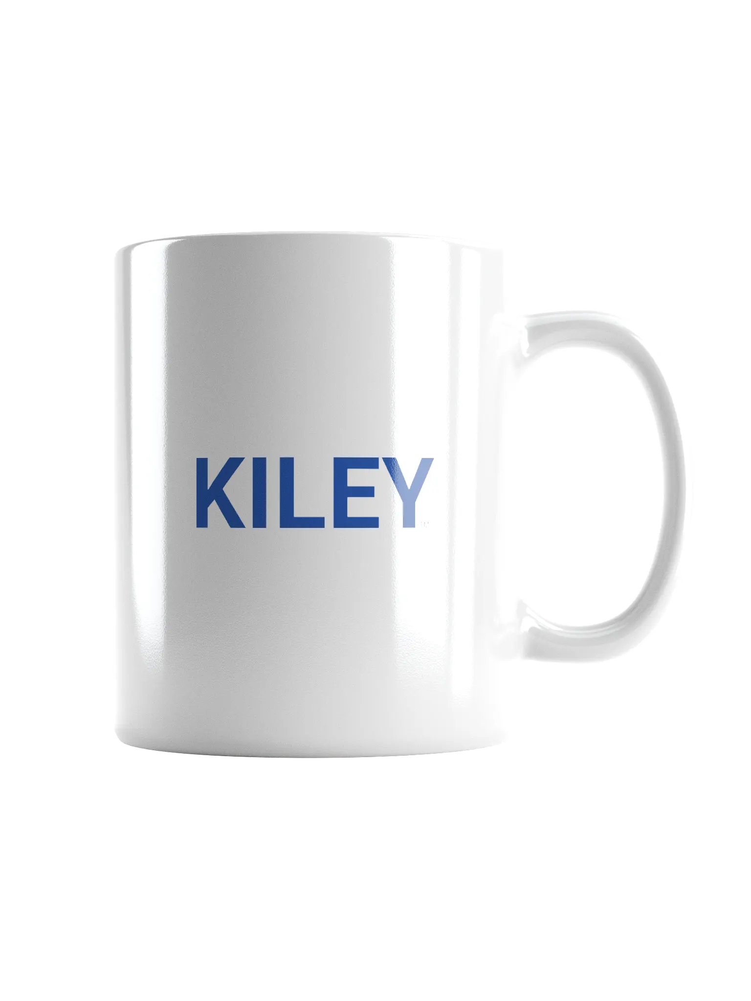 KILEY Blue Text Mug product image (2)