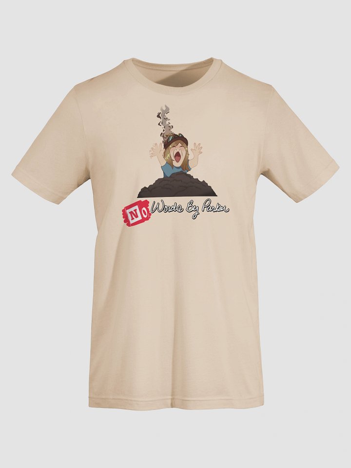 "No Words By Parker" T-shirt (lightweight) product image (1)