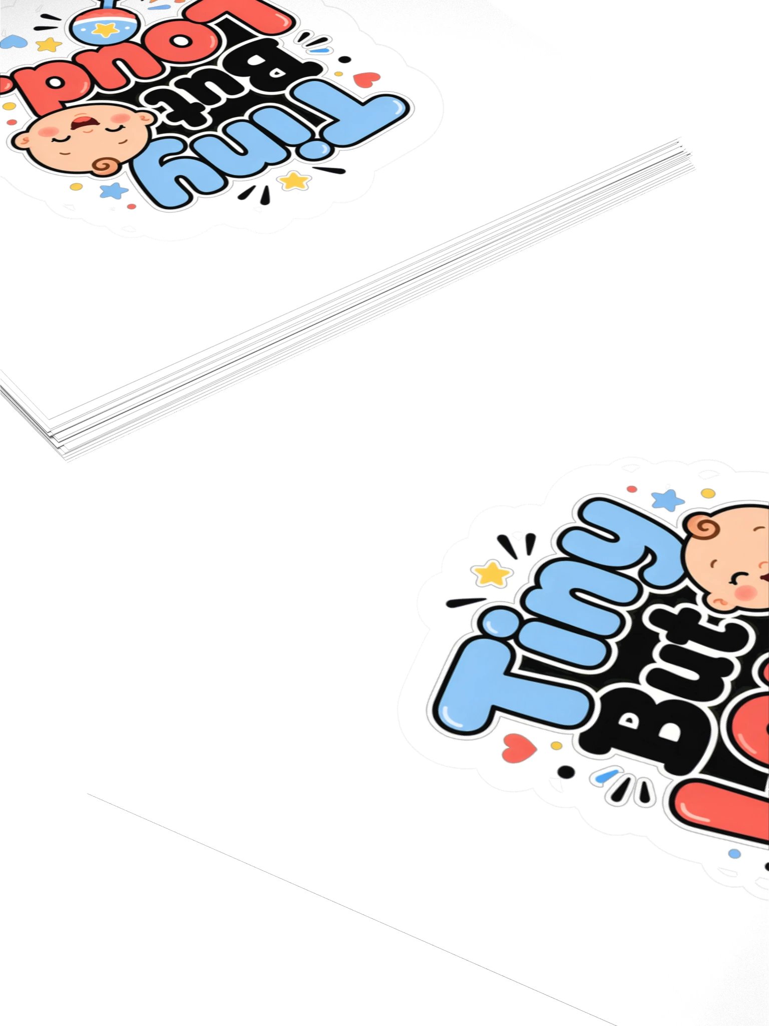 Tiny But Loud Sticker product image (4)