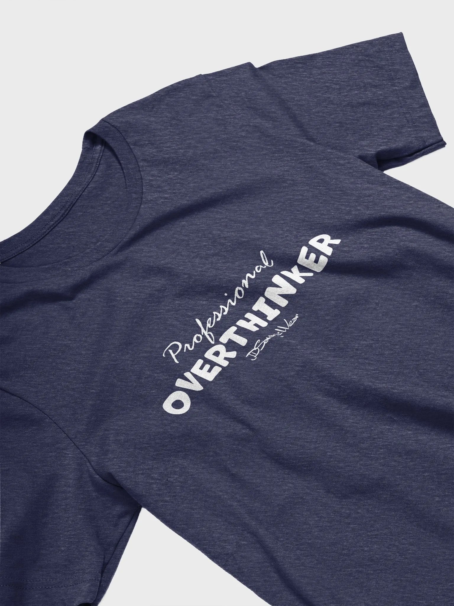 Professional Overthinker Bella Canvas Supersoft T-Shirt product image (2)