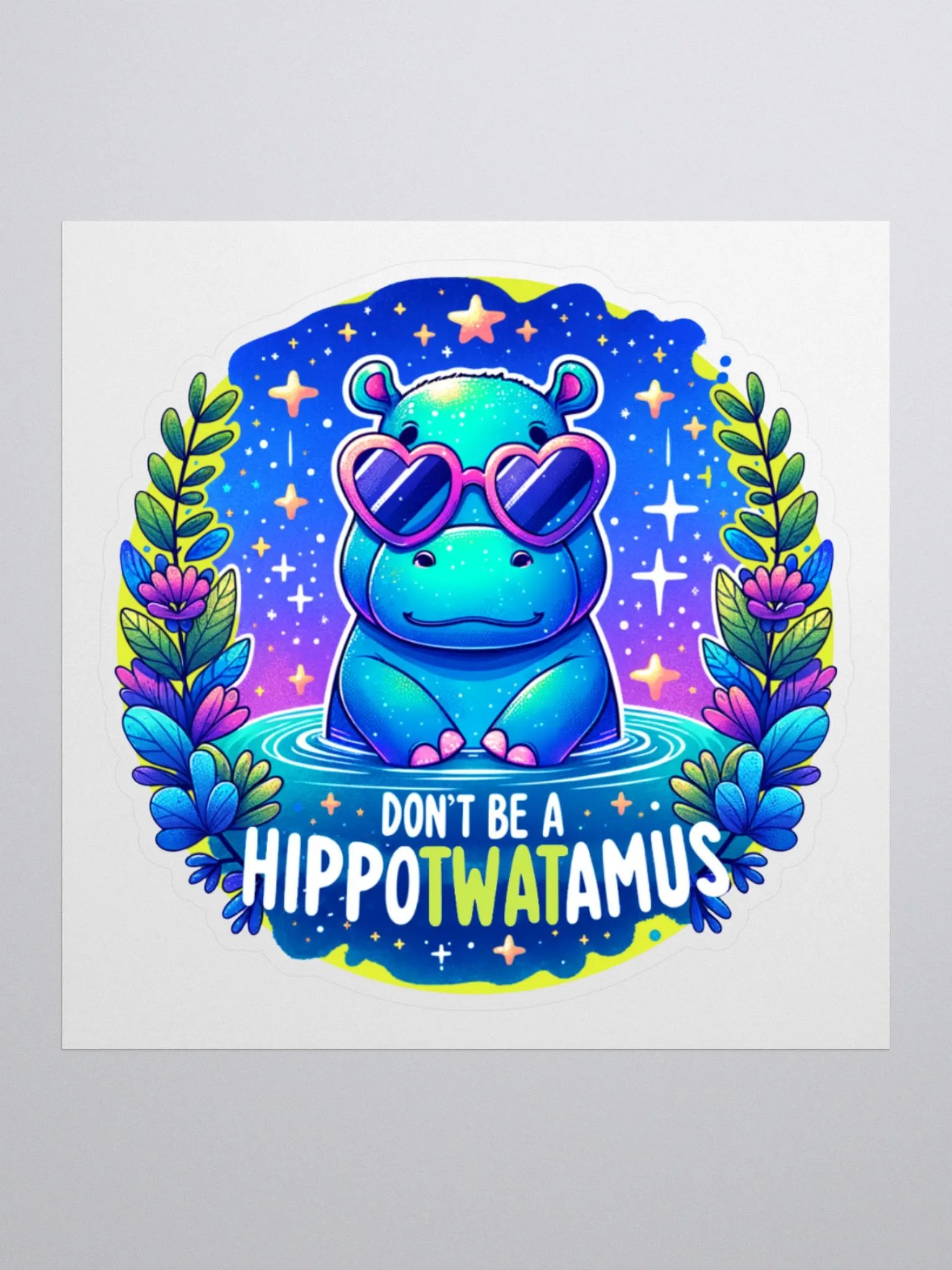 Hippo Twatamus Sticker Set product image (1)