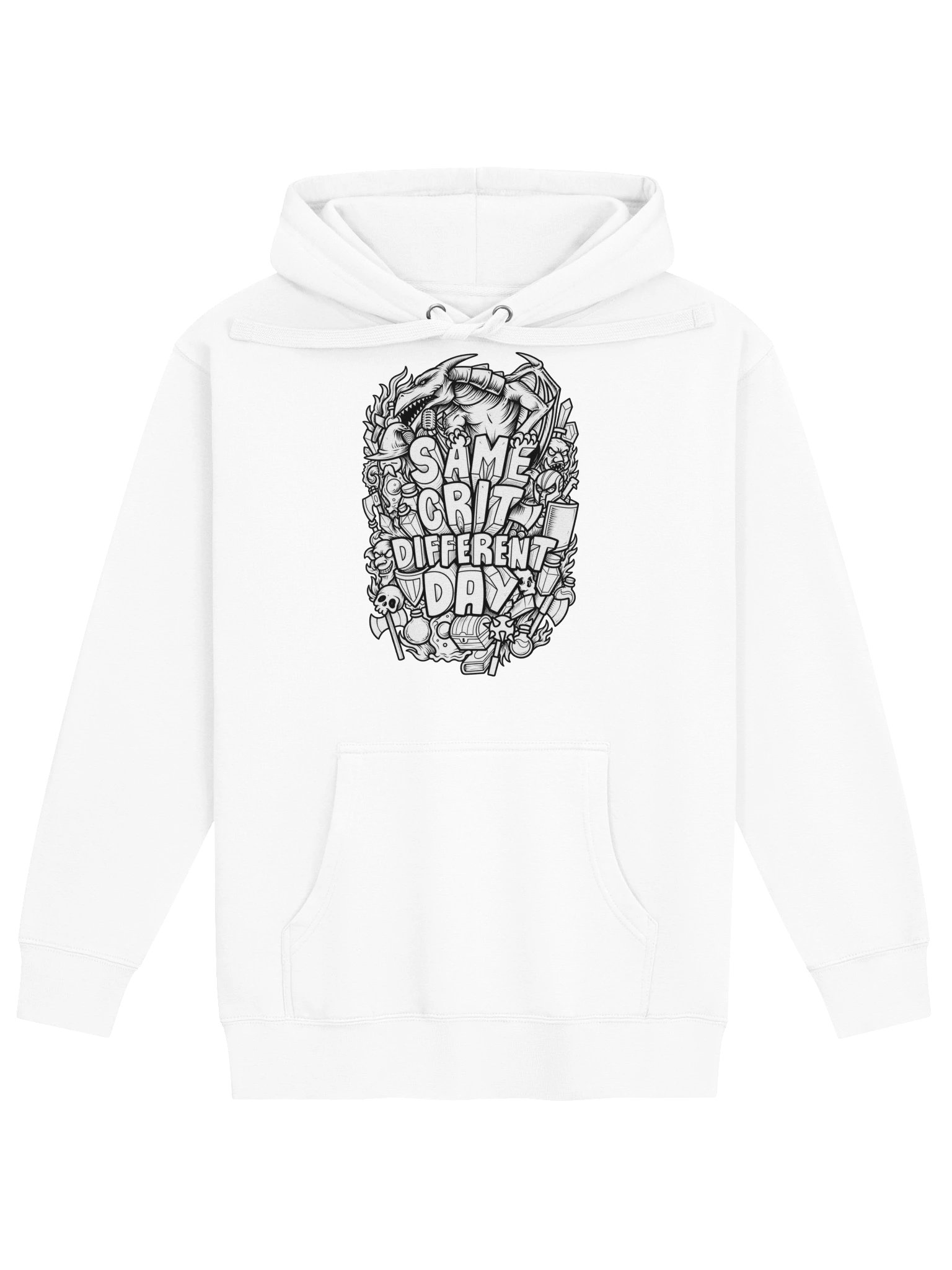 Same Crit Different Day – Art Hoodie product image (1)