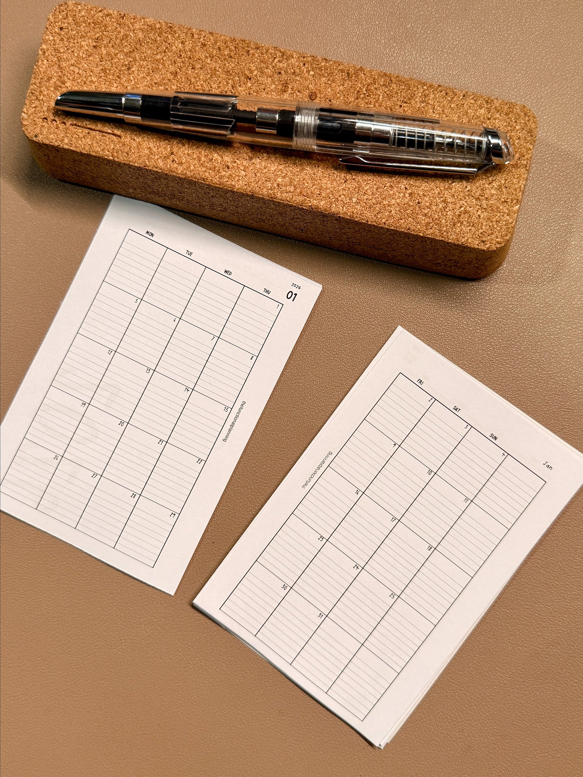 Dated Monthly Calendar with Quarterly Planner - Pocket product image (3)
