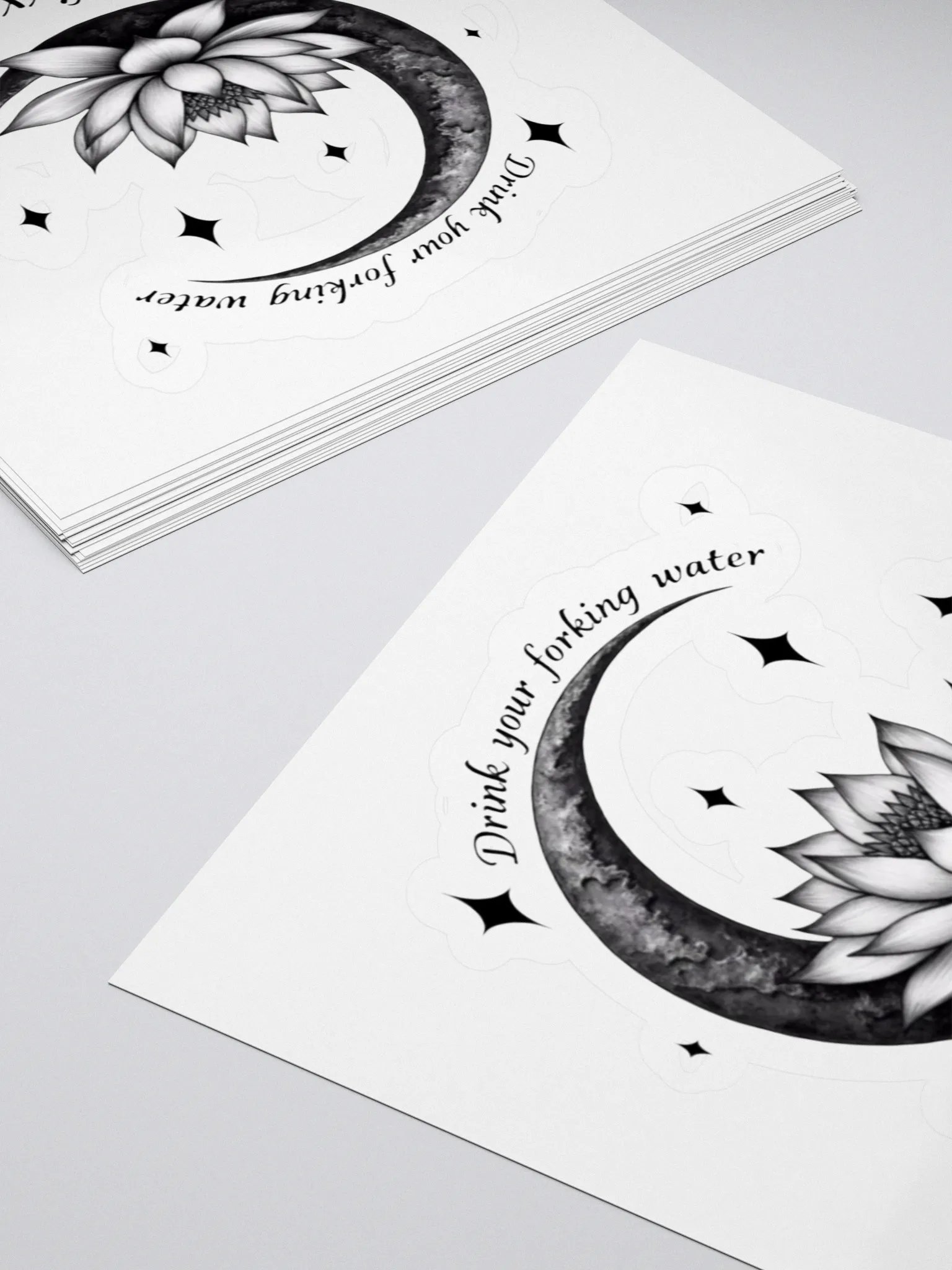 Lunar Lotus Sticker product image (7)