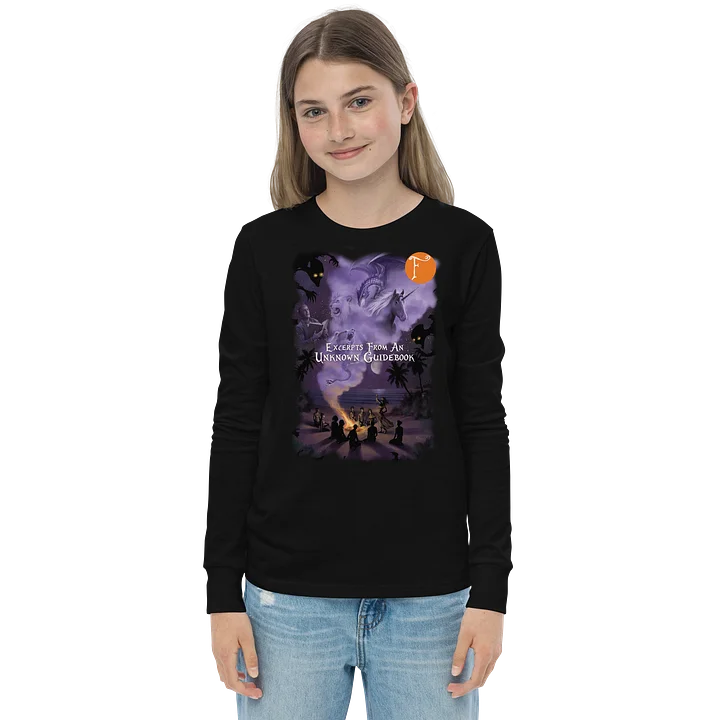 Excerpts from an Unknown Guidebook - Bella+Canvas Youth Long Sleeve T-Shirt product image (1)