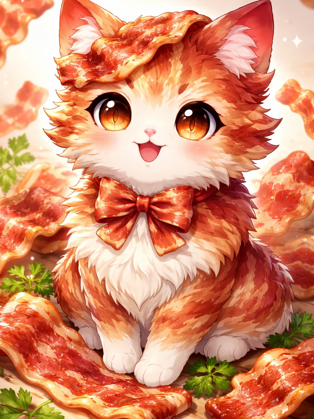 Bacon Kitty Mousepad product image (1)