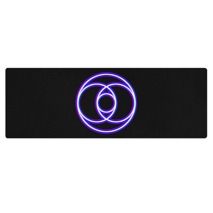 EoV yoga mat Black Neon product image (1)