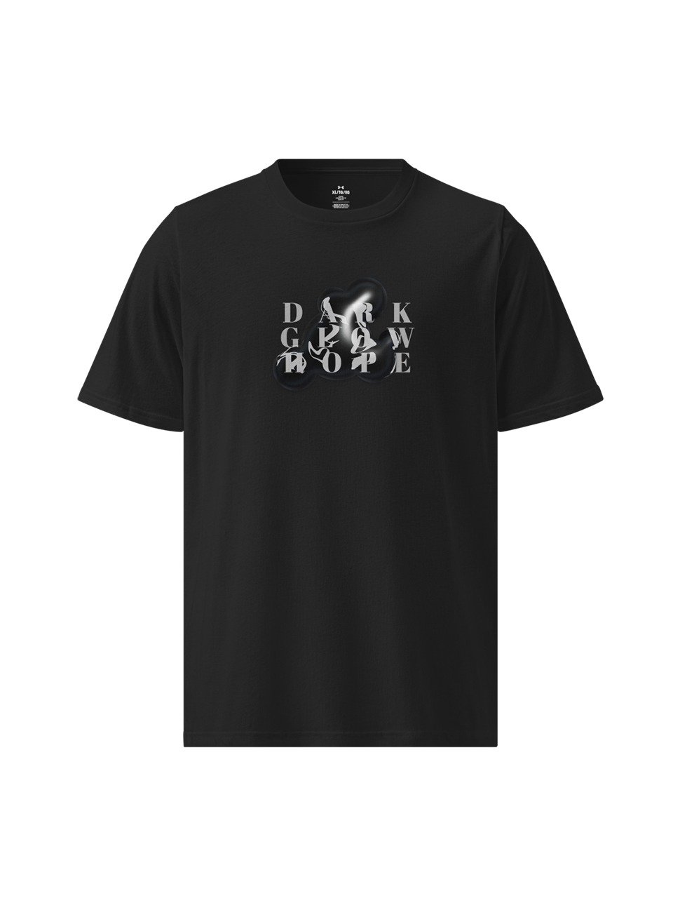 Dark Glow Hope – Under Armour® Premium Black T-Shirt product image (8)