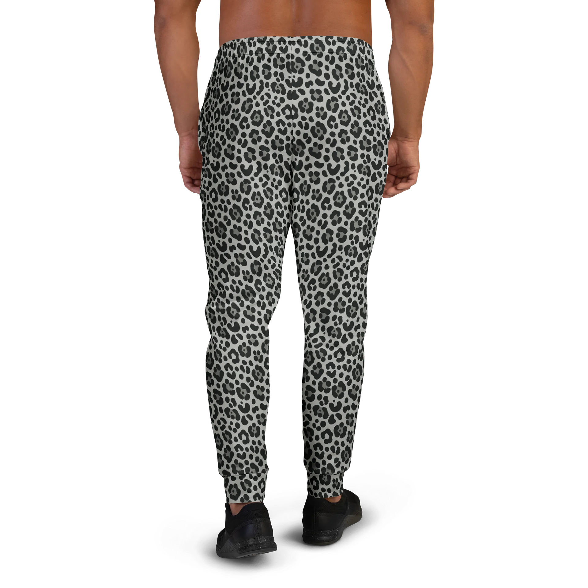Stylish Bold Leopard Print Men’s Joggers product image (3)