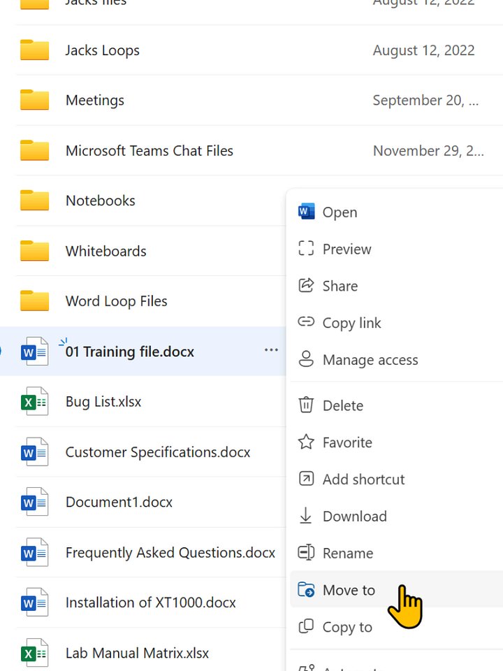 Confidently Copy and Move files with OneDrive product image (2)
