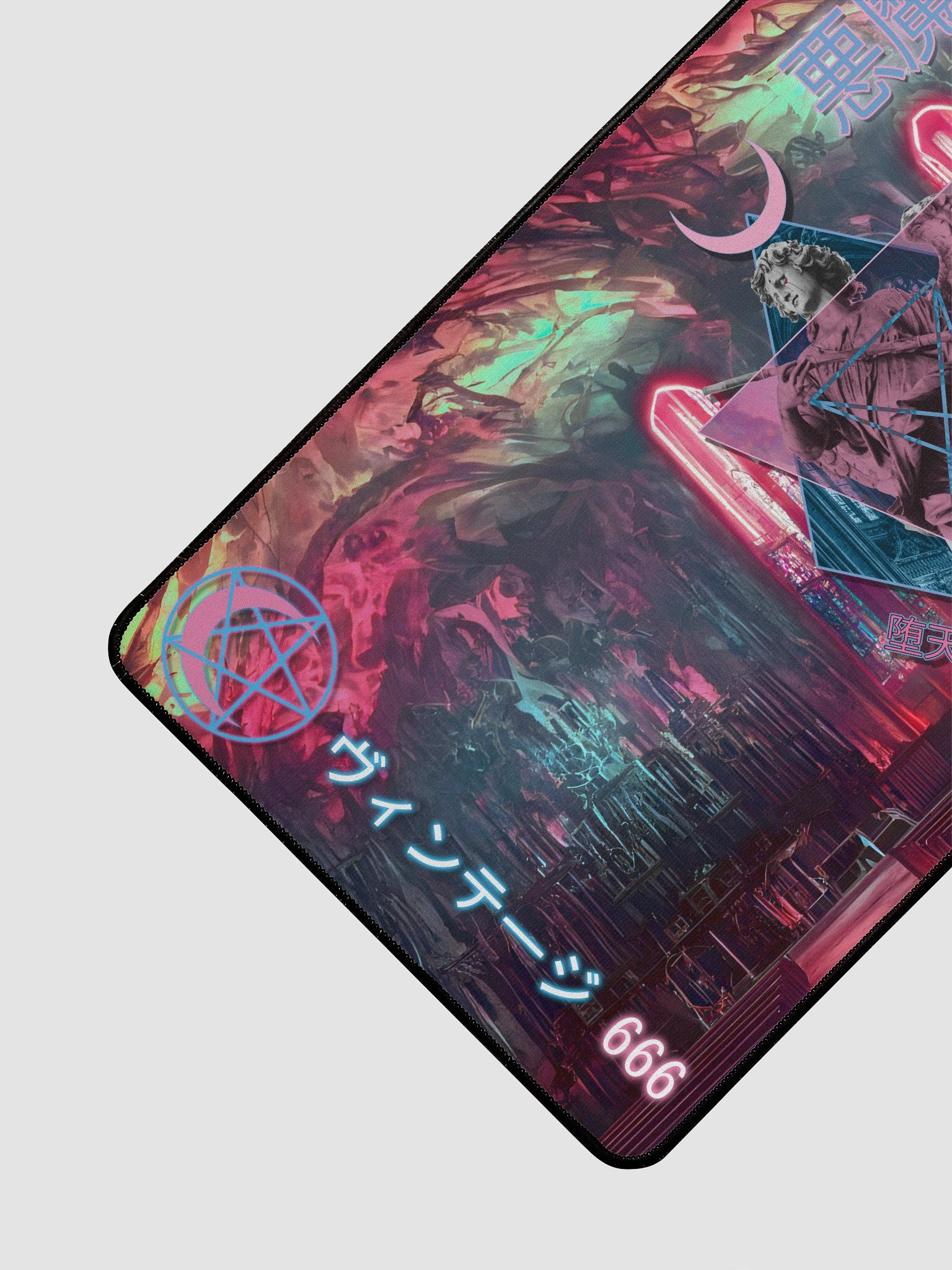SatanicWave Fallen Angel Desk Mat product image (3)