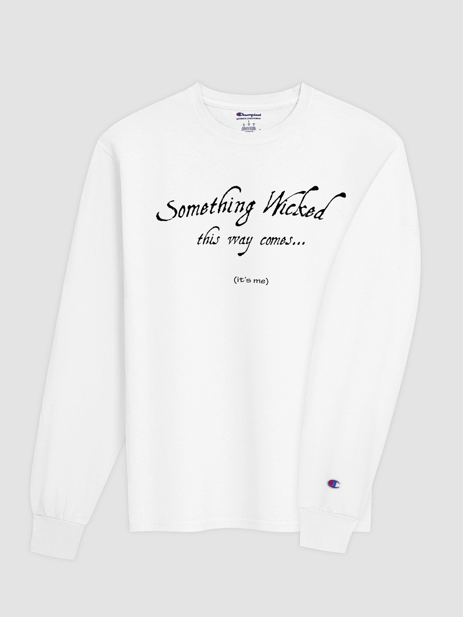 Something Wicked Champion Long Sleeve Tee product image (4)