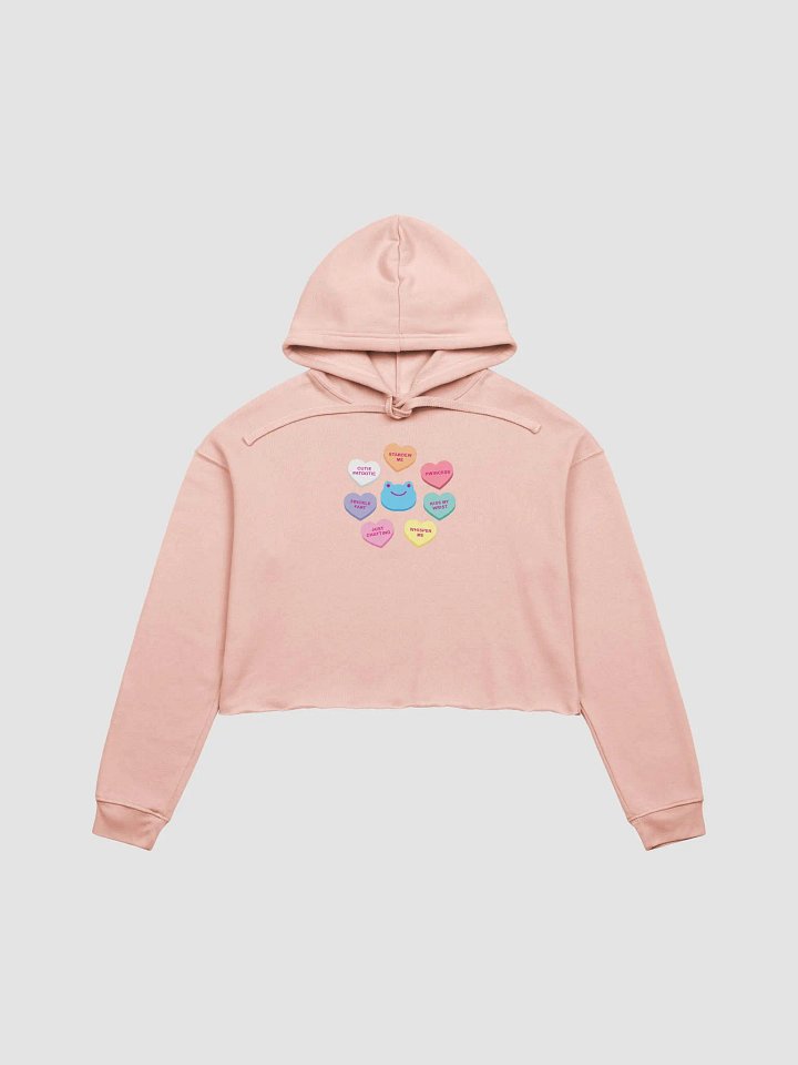 Froge Candy Heart Crop Hoodie product image (1)