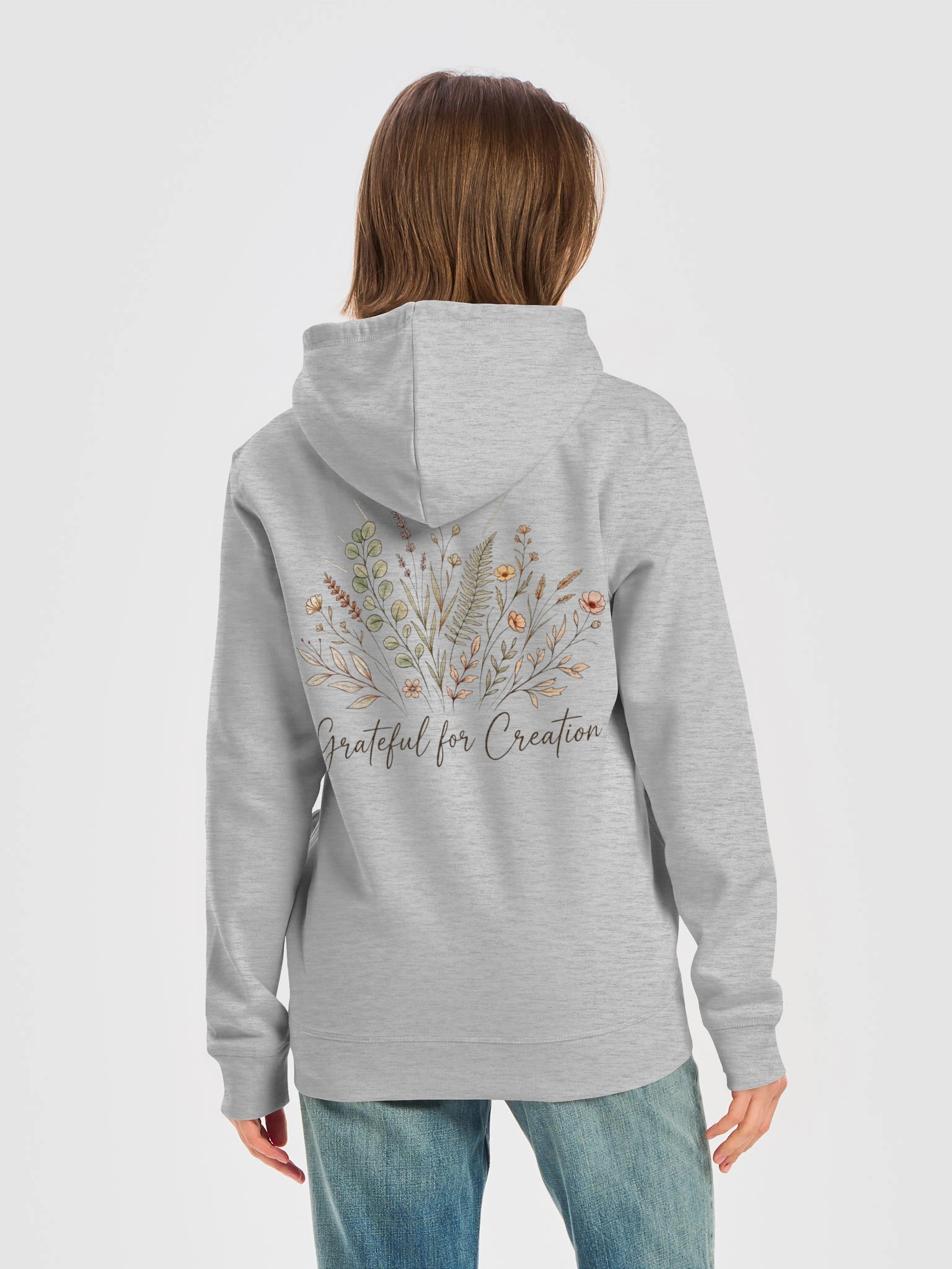 Grateful for Creation – Creation Care Faith Organic Cotton Unisex Hoodie product image (1)