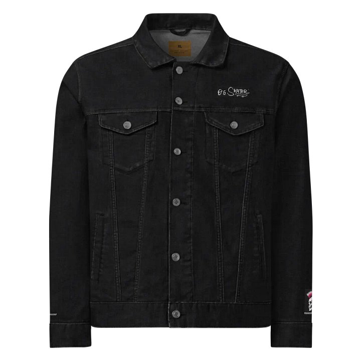Classic Black Denim Jacket — by OGSkater product image (2)
