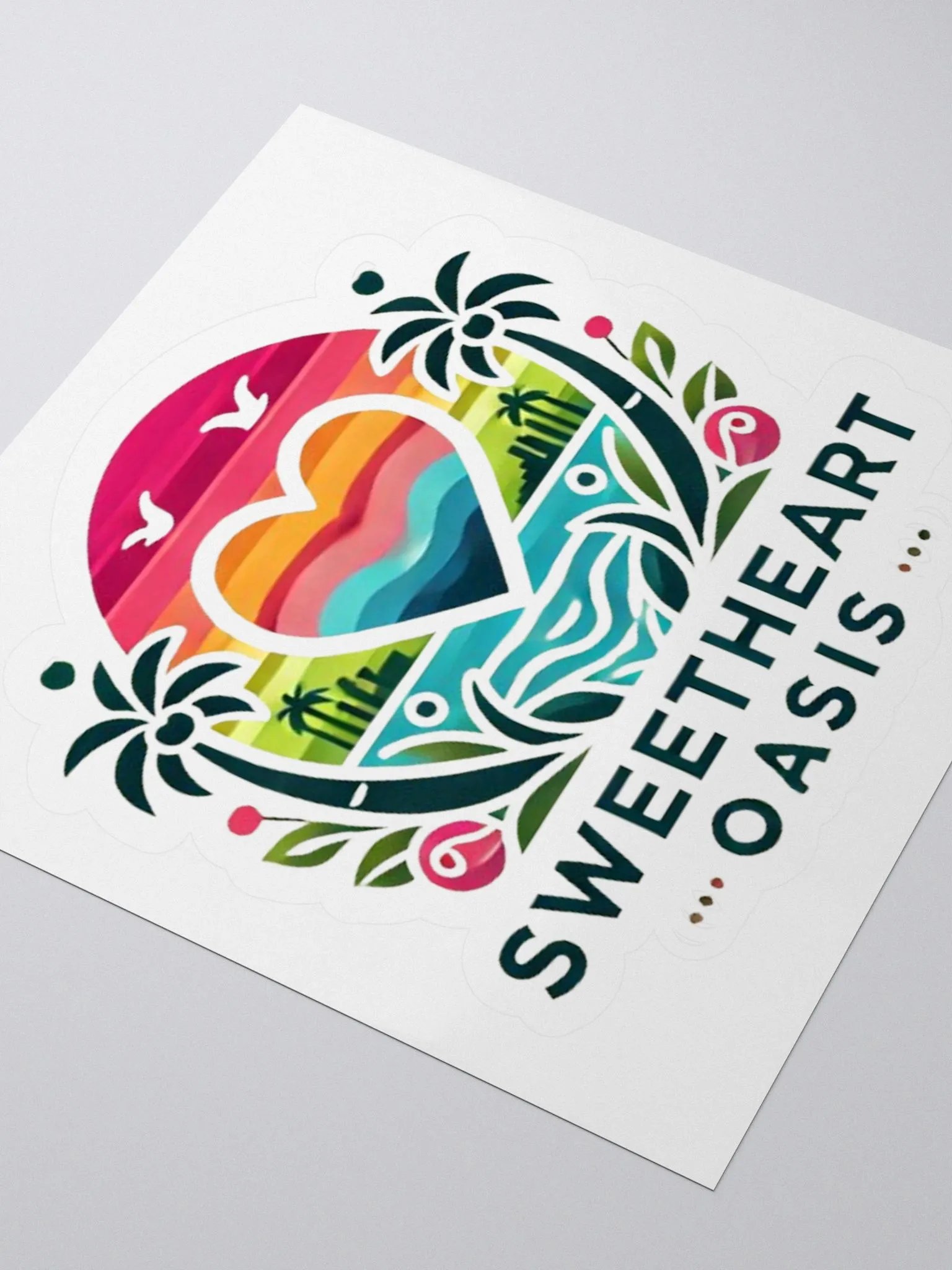 Sunset Sweetheart Oasis Sticker Set product image (9)
