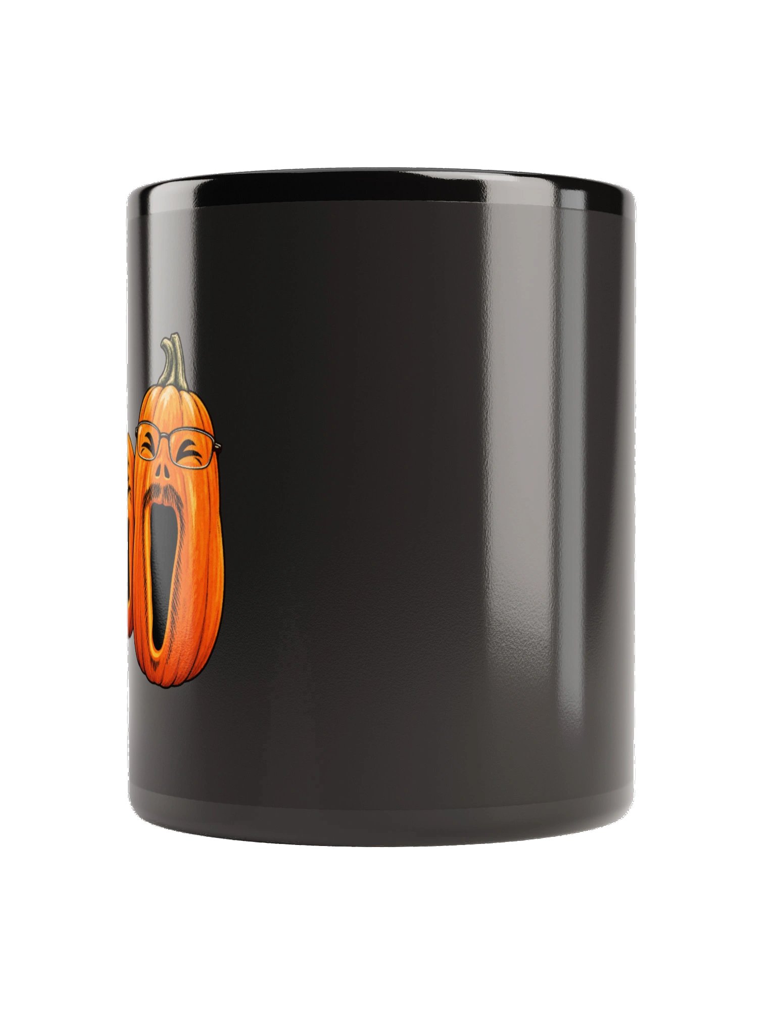 Pumpkin Soyface Black Mug product image (4)