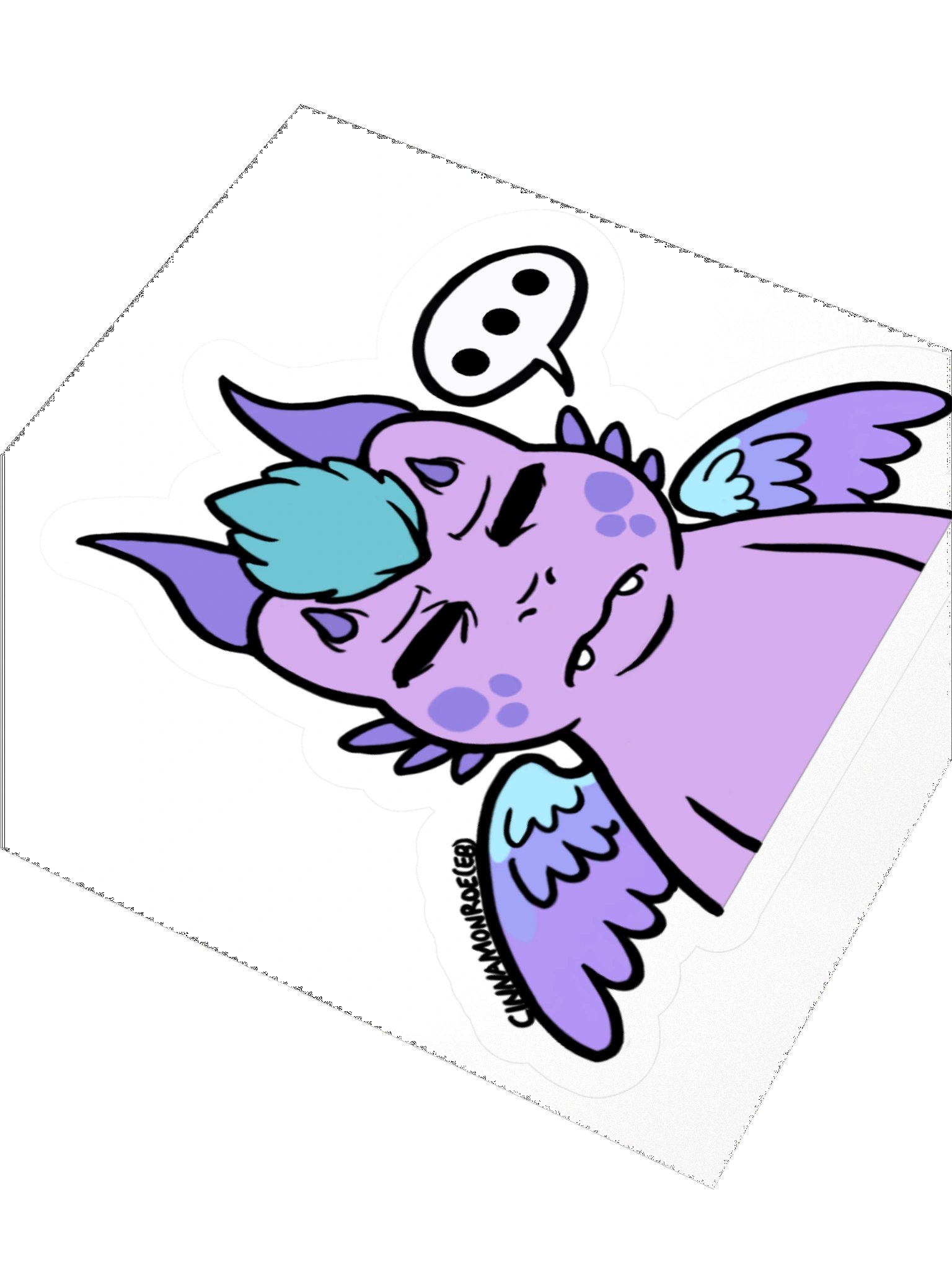 Drakin "Speechless" Sticker product image (7)