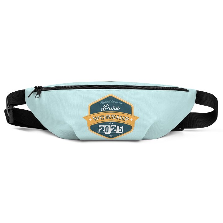 2025 "Pure Worship" Regional Convention Retro Badge Mountain Fanny Pack product image (1)