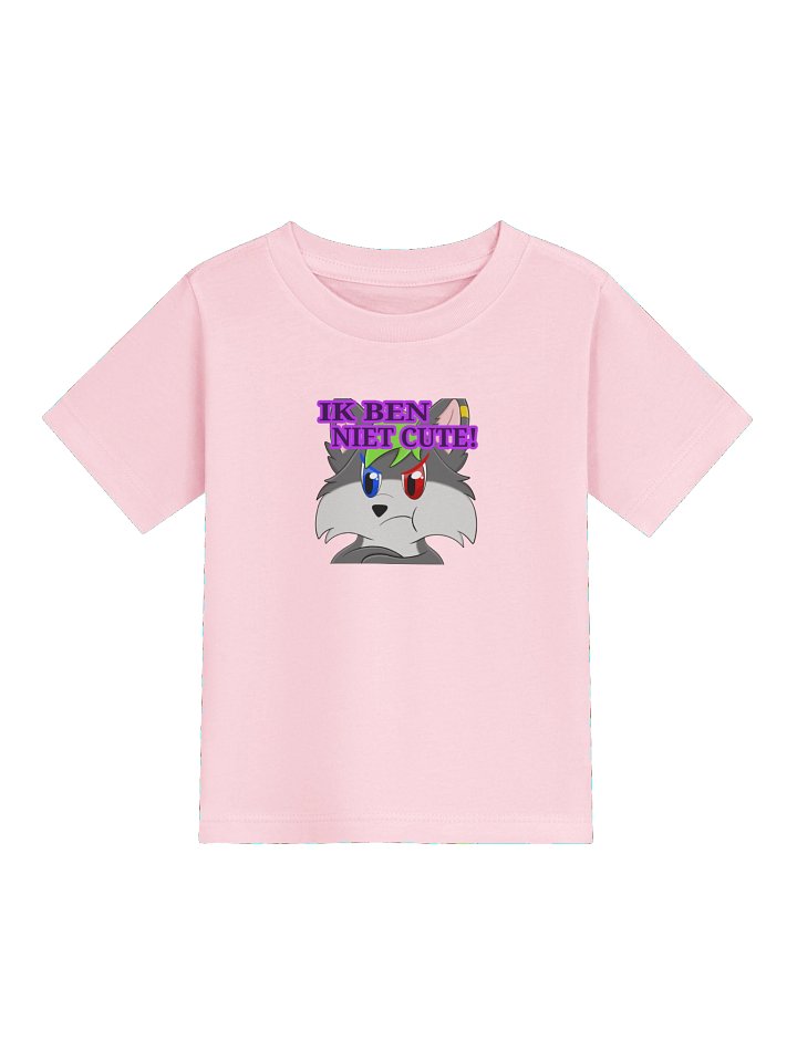 Roze ik ben niet cute ! shirt product image (1)