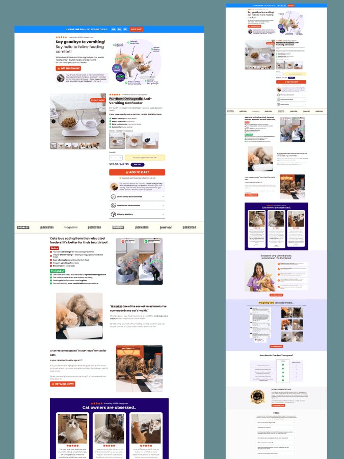 High-Converting Shopify Landing Page for Pet Brands | CRO Optimized DTC Template | GemPages product image (1)