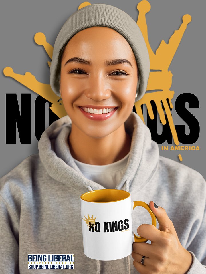 No Kings Royal Drip Crown Mug - Being Liberal product image (2)