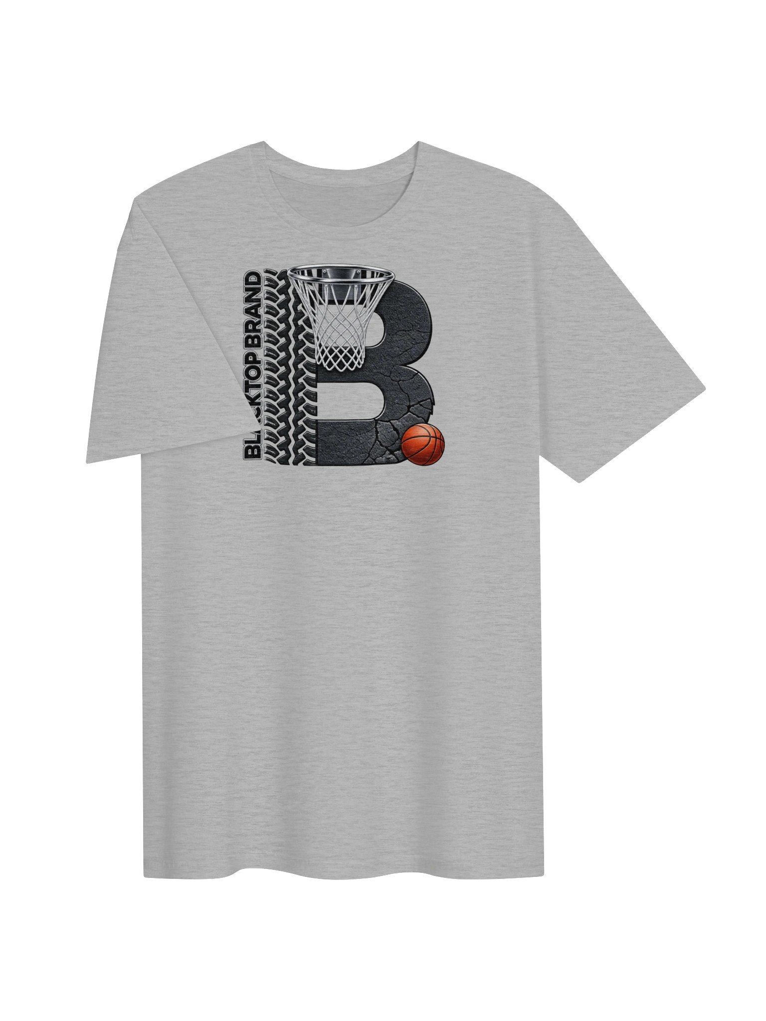 Blacktop Brand Basketball Logo Tee product image (3)